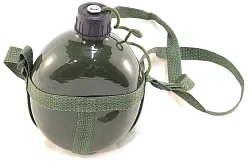 Фляга походная на ремне ECOS 1 л