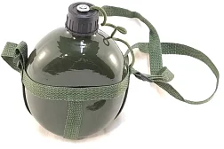 Фляга походная на ремне ECOS 1 л