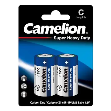 Батарейки Camelion 1.5V тип С (блистер 2 шт)