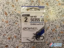 Крючки OWNER 50355 Chinu w/Eye