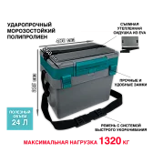 Ящик Петрова для зимней рыбалки FISH'KA Профи