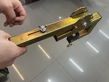 Транцевые колеса на струбцинах "Спрут" универсал