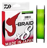 Шнур плетеный Daiwa J-Braid X8 150 m chartreuse