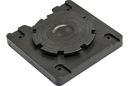 Поворотный механизм для сиденья в лодку