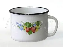 Кружка эмалированная 1 л