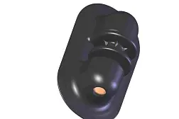 Ролик якорный для лодки ПВХ (овал)