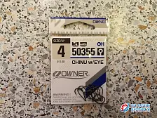 Крючки OWNER 50355 Chinu w/Eye
