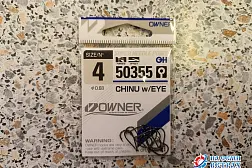 Крючки OWNER 50355 Chinu w/Eye