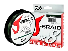 Шнур плетеный Daiwa J-Braid X8 150 m dark green
