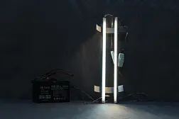 Светодиодное освещение LED для зимней палатки