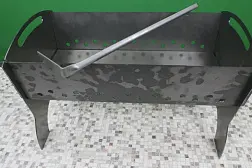 Мангал разборный Сибтермо (в чехле + кочерга)