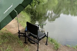 Зонт рыболовный Mifine со шторой