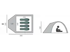 Туристическая палатка BTrace VEGA