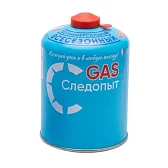 Газовый баллон Следопыт 450 г (резьбовой)