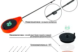 Удочка зимняя балалайка AKARA Sport GL