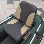 Кресло в лодку мягкое с поворотным механизмом