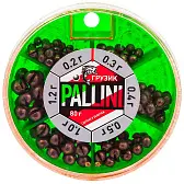 Набор рыболовных грузил PALLINI №6 80 г