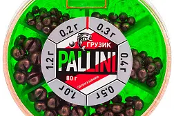 Набор рыболовных грузил PALLINI №6 80 г