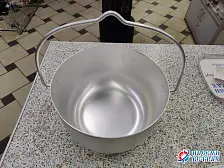 Котелок туристический 4.5 л цилиндрический (AL)