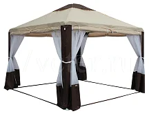 Шатёр беседка для дачи Митек Пикник-Элит 3.0х3.0 м