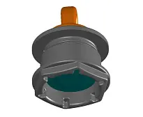 Сливной клапан с пробкой для лодки ПВХ