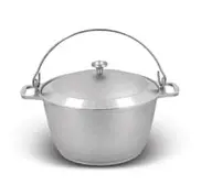 Казан-уховарка литой алюминий 8 л (Kukmara)