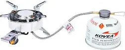 Газовая горелка туристическая Kovea TKB-9703-L с длинным шлангом
