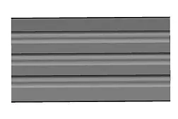 Привальный брус 60 мм для усиления лодки ПВХ