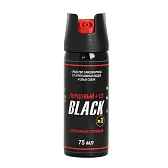 Баллончик «BLACK», 75 мл (перцовый+CS)