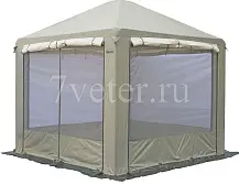 Садовая беседка Митек Пикник-ЛЮКС 3.0х3.0 м