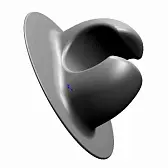 Держатель весла малый