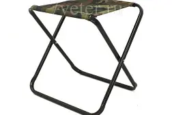 Табурет складной большой Кедр стандарт (сталь)