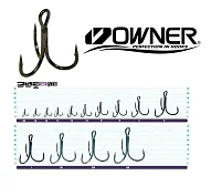 Крючок тройной OWNER Treble ST-36BC X