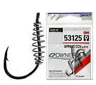 Крючки OWNER 53125 Spring Chinu w/Eye