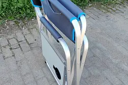 Кресло складное Mifine 55016 со столиком (AL)