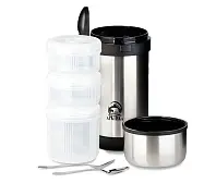 Термос АРКТИКА 1.5 л с широким горлом и тремя контейнерами