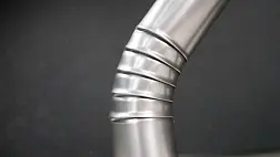 Труба угловая для дровяной печи Сибтермо