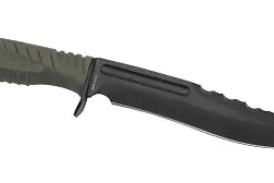 Нож НОКС "Асгард" темный, сталь AUS-8