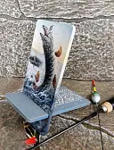 Подставка под телефон "Щука" (Handmade)