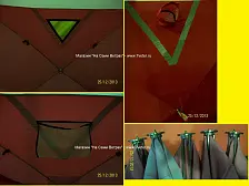 Палатка для зимней рыбалки Викинг КУБ-3 двухслойная