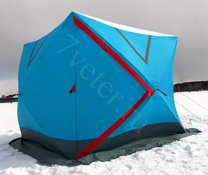 Палатка для зимней рыбалки Викинг КУБ-4 двухслойная