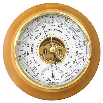Барометр с термометром КРЭТ БТК-СН-17