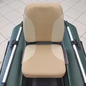 Кресло в лодку мягкое с поворотным механизмом