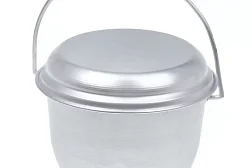 Котелок штампованный алюминий 2.5 л (конический)