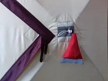 Безопасные оттяжки для зимней палатки (Терникс)