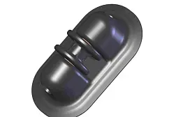 Ролик якорный для лодки ПВХ (овал)