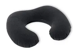 Подушка надувная флокированная для поездок Travel Pillow(арт. 68675)