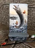 Подставка под телефон "Щука" (Handmade)