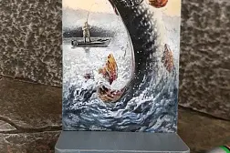 Подставка под телефон "Щука" (Handmade)