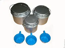 Набор посуды Tramp алюминий